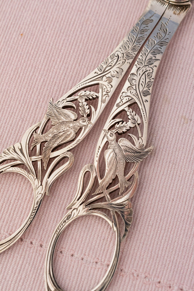 Scottish Victorian Silverplate Serving Set