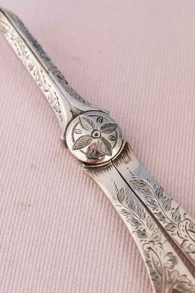 Scottish Victorian Silverplate Serving Set