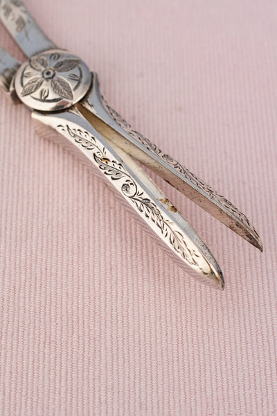 Scottish Victorian Silverplate Serving Set