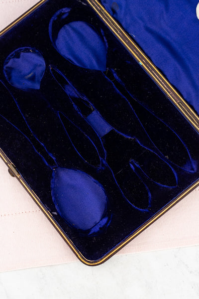 Scottish Victorian Silverplate Serving Set