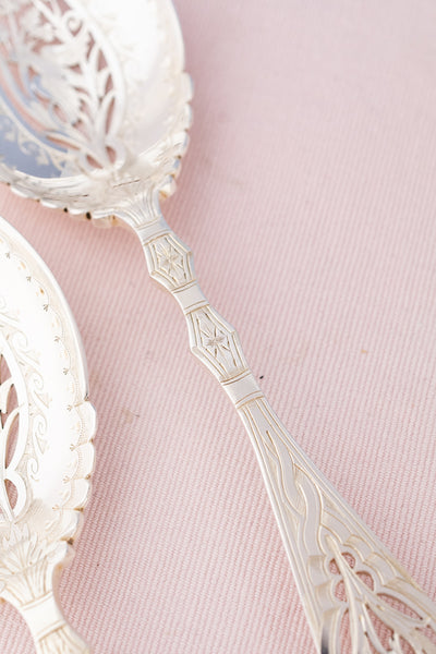 Scottish Victorian Silverplate Serving Set