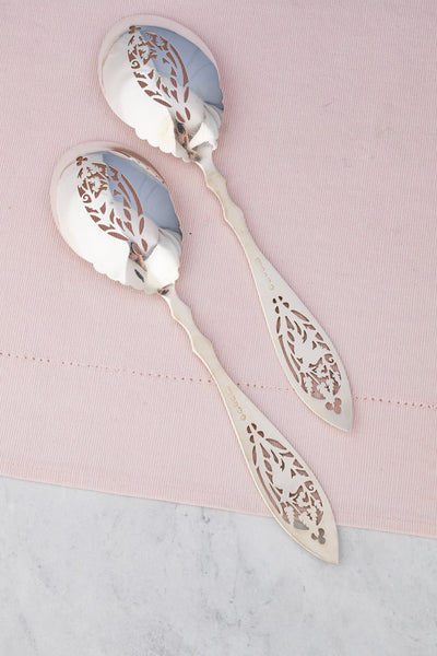 Scottish Victorian Silverplate Serving Set