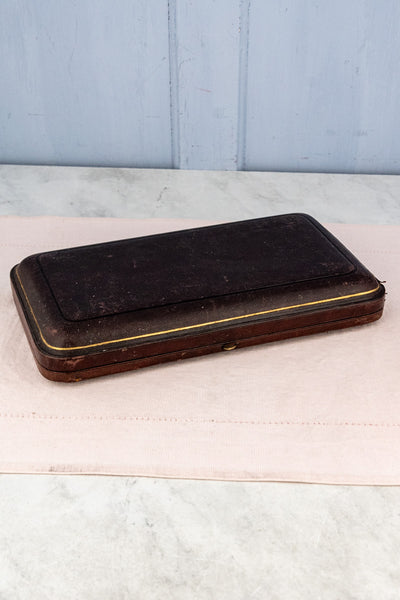 Victorian Silverplate and Mother of Pearl Dessert Serving Set