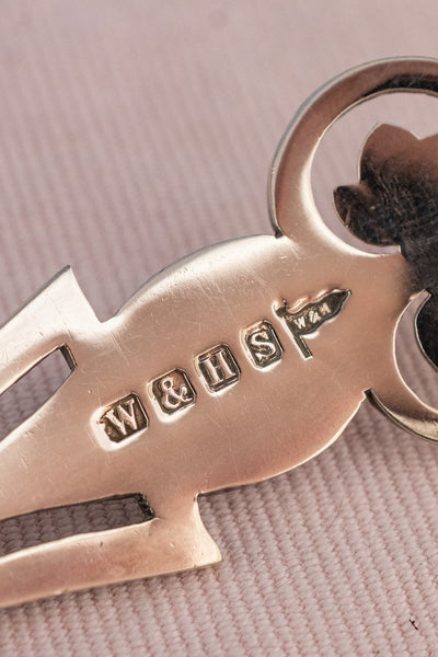 Victorian Silverplate and Mother of Pearl Dessert Serving Set