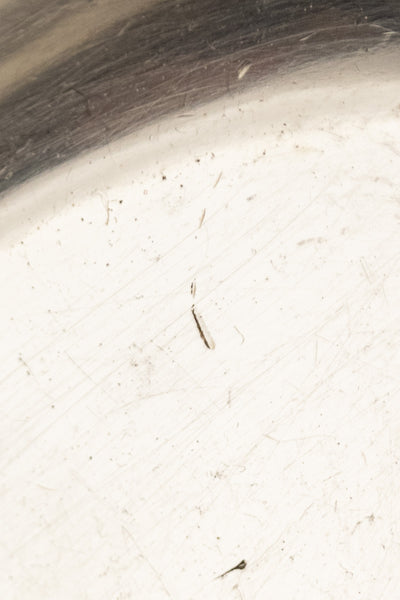 Vintage Blue Funnel Line Silverplate Covered Dish