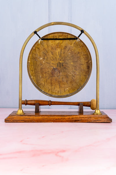 Vintage Brass Dressing Gong