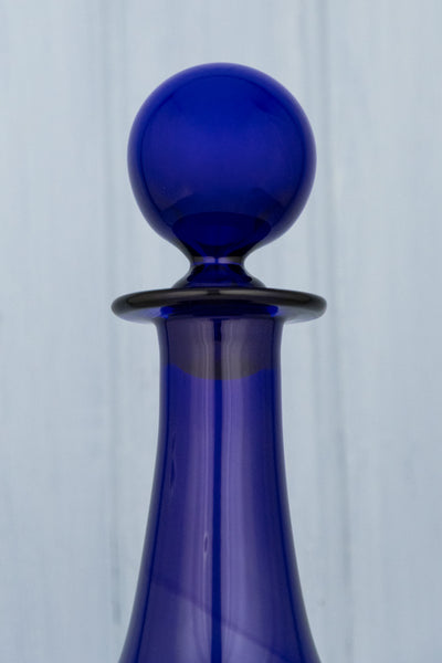 Victorian Bristol Cobalt Decanter