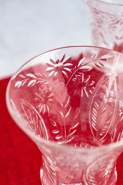 Vintage Cambridge Adonis Glasses - Set of 4