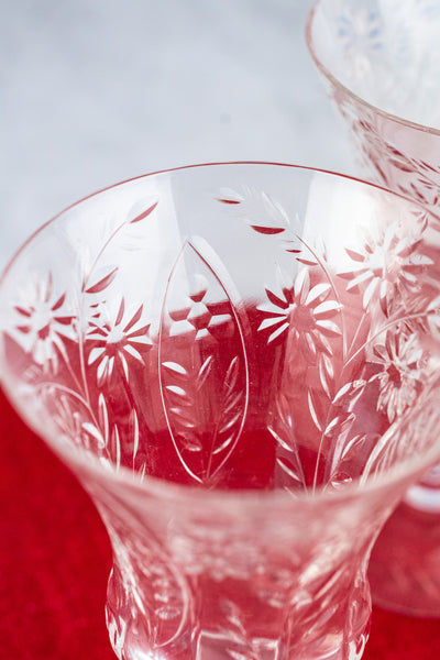 Vintage Cambridge Adonis Glasses - Set of 4