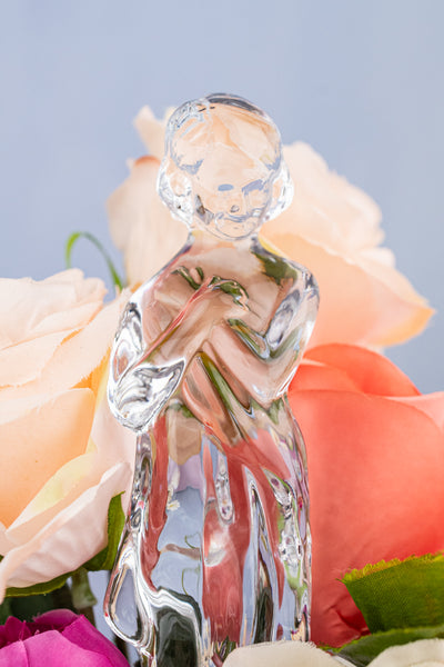 Vintage Cambridge Glass Floral Figural