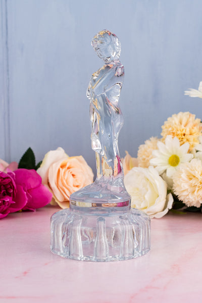 Vintage Cambridge Glass Floral Figural