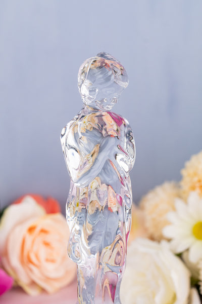 Vintage Cambridge Glass Floral Figural