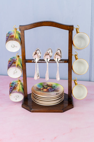 Vintage Coffee Service with Stand