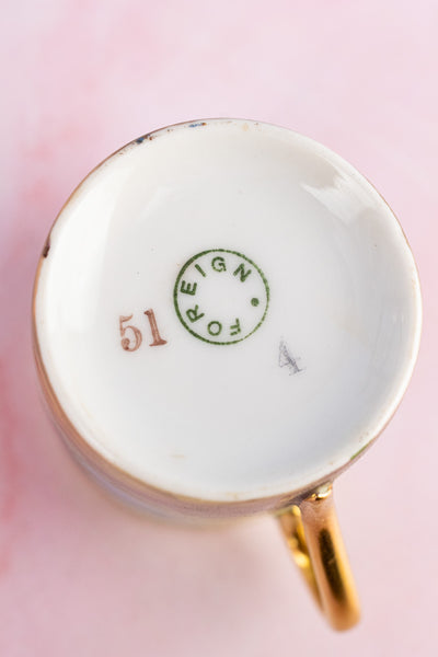 Vintage Coffee Service with Stand