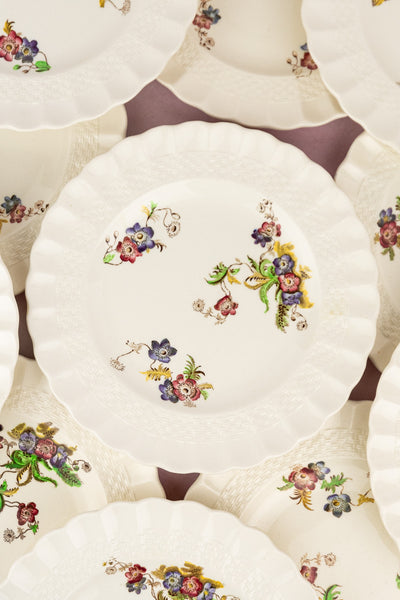 Vintage Copeland Spode Dessert Plate Set