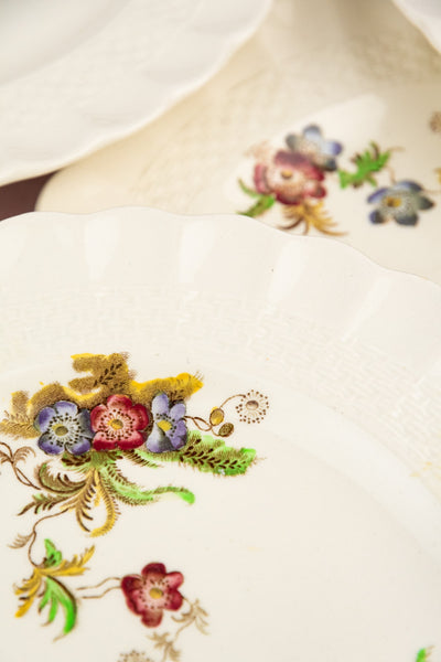 Vintage Copeland Spode Dessert Plate Set