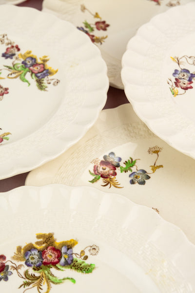 Vintage Copeland Spode Dessert Plate Set