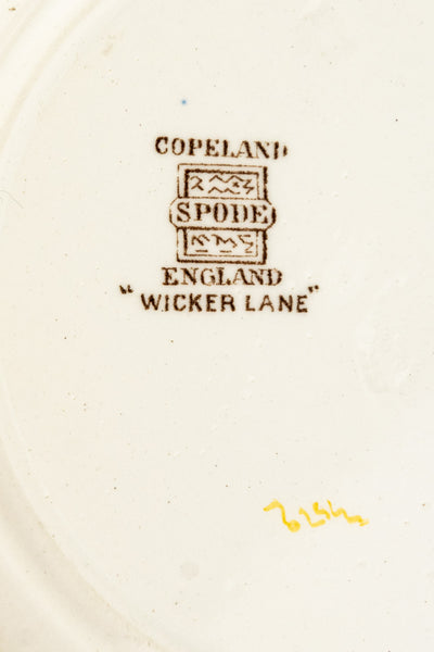 Vintage Copeland Spode Dessert Plate Set