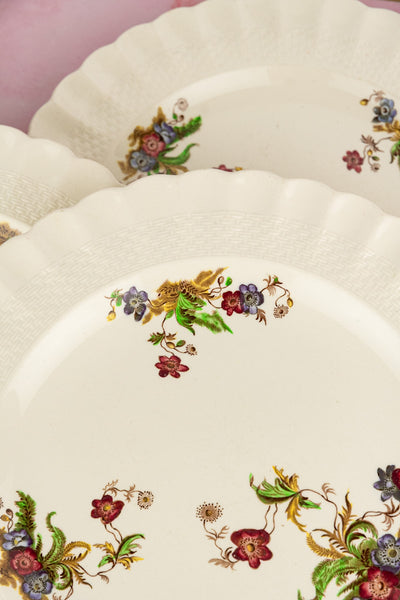 Vintage Copeland Spode Dinner Plate Set