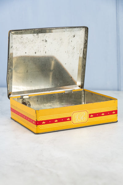 Vintage Queen Elizabeth II 1953 Coronation Tin