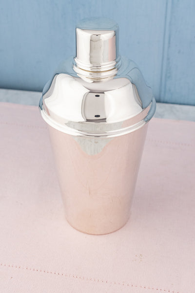 Vintage English Silverplate Cocktail Shaker