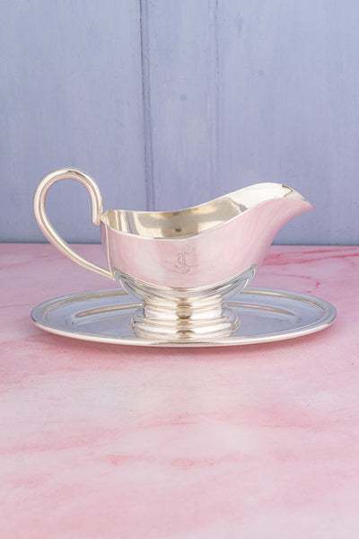 Vintage Silverplate Sauce Boat