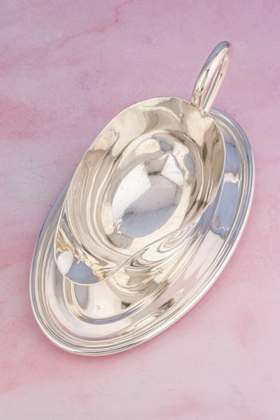 Vintage Silverplate Sauce Boat