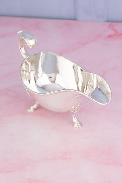 Vintage Silverplate Sauce Boat