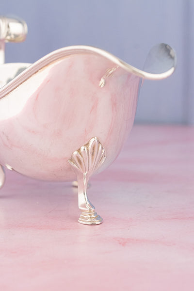 Vintage Silverplate Sauce Boat