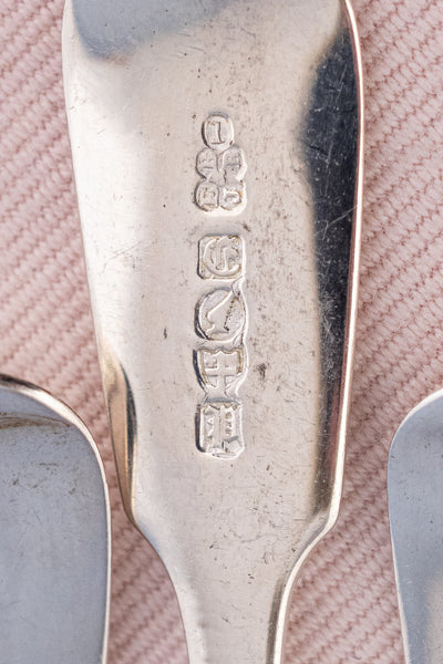 Vintage English Silverplate & Gilded Egg Spoon