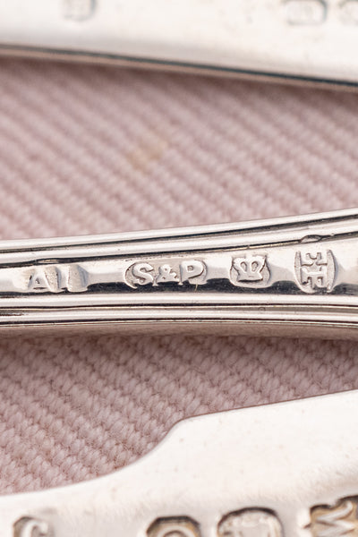 Vintage English Silverplate & Gilded Egg Spoon