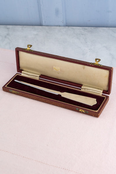 Vintage English Sterling Silver Letter Opener