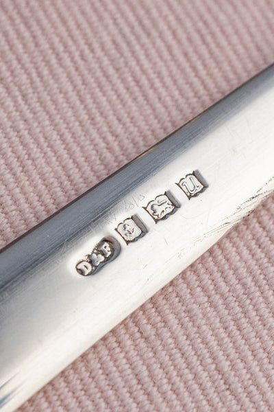 Vintage English Sterling Silver Letter Opener