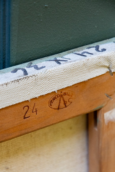 Vintage Fall Landscape Painting