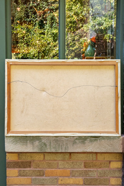 Vintage Fall Landscape Painting