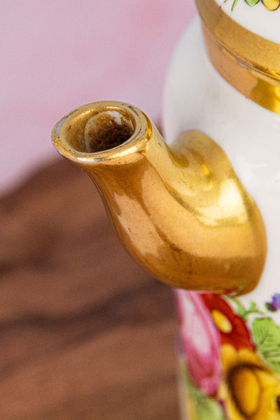 Vintage French Delvaux Chocolate Pot