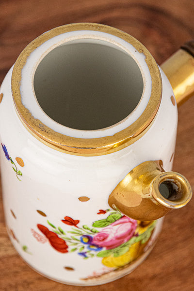 Vintage French Delvaux Chocolate Pot