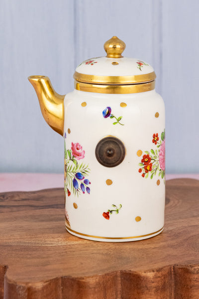 Vintage French Delvaux Chocolate Pot