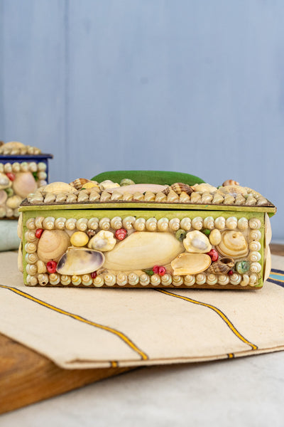 Vintage French Cherbourg Shell Box