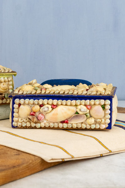 Vintage French Cherbourg Shell Box