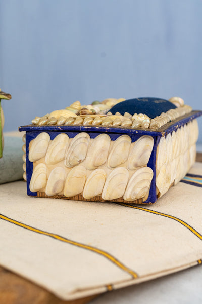 Vintage French Cherbourg Shell Box