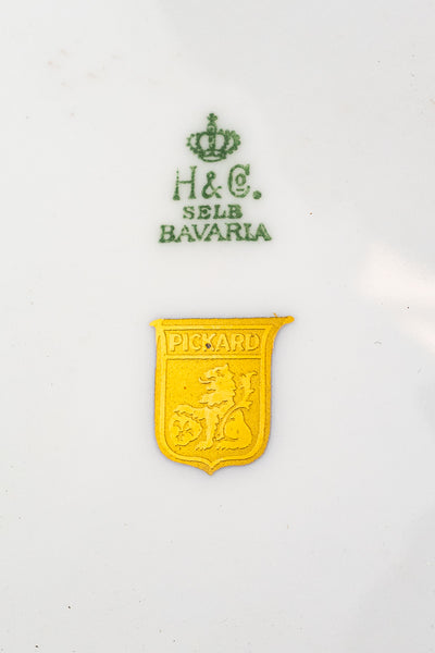 Vintage Gold Encrusted Pickard Dinner Plates - Set of 12