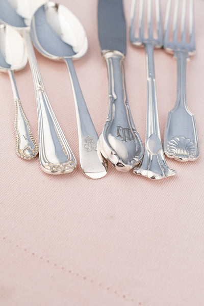Vintage Silverplate Hotel Flatware - 6 Piece Placesetting