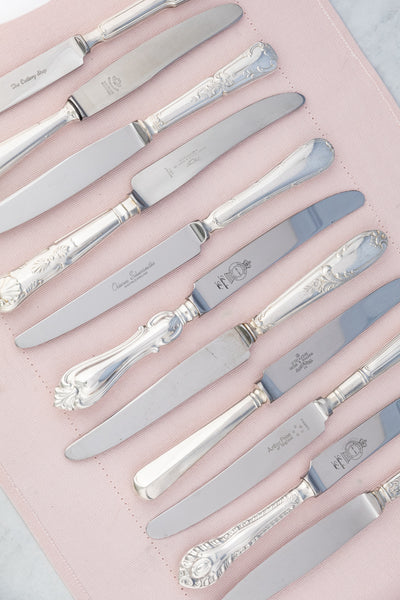 Vintage Silverplate Hotel Flatware - Dinner Knife