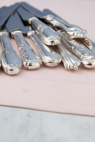 Vintage Silverplate Hotel Flatware - Dinner Knife