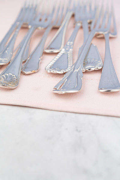 Vintage Silverplate Hotel Flatware - Dinner Fork
