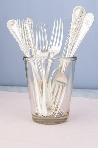 Vintage Silverplate Hotel Flatware - Salad / Dessert Fork