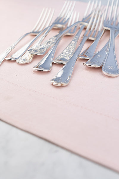 Vintage Silverplate Hotel Flatware - Salad / Dessert Fork