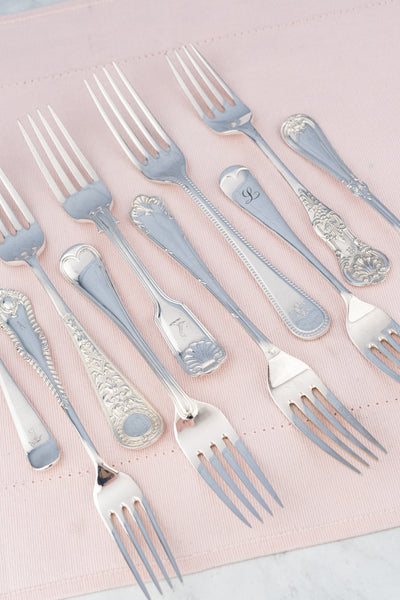 Vintage Silverplate Hotel Flatware - Salad / Dessert Fork