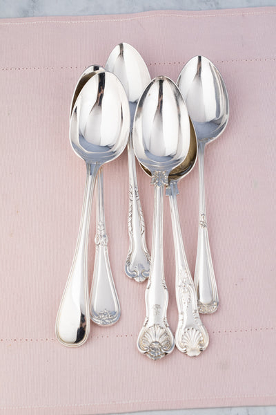 Vintage Silverplate Hotel Flatware - Serving Spoon